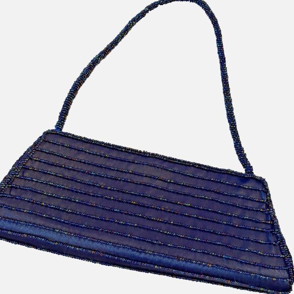 Bijoux Terner Beaded shoulder purse - Picture 3 of 6